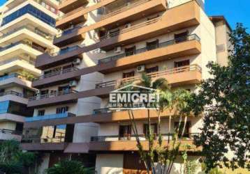 Emicrei vende apartamento com 03 dormitórios, 104m² por r$ 549.000 - centro - são leopoldo/rs