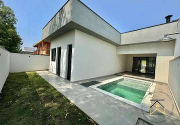 Casa em condomínio fechado com 3 quartos à venda na rua 7, 321, loteamento park gran reserve, indaiatuba, 175 m2 por r$ 1.250.000