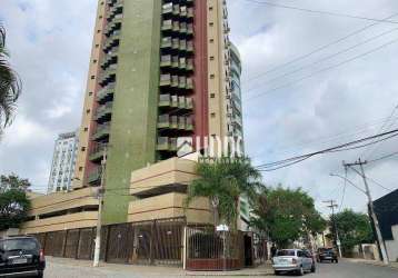 Apartamento com 3 dormitórios, 97 m² - venda por r$ 472.500,00 ou aluguel por r$ 2.797,42/mês - centro - campos dos goytacazes/rj