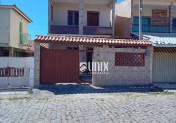 Casa com 4 dormitórios, 182 m² - venda por r$ 420.000 ou aluguel por r$ 1.580/mês -farol de s.tomé ,vila do sól - campos dos goytacazes/rio de janeiro