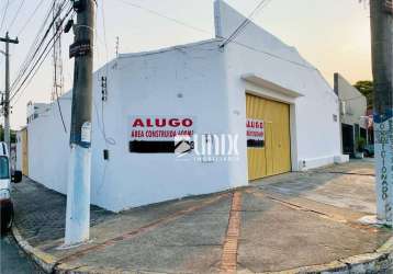 Galpão para alugar, 600 m² por r$ 15.000,00/mês - parque califórnia - campos dos goytacazes/rj