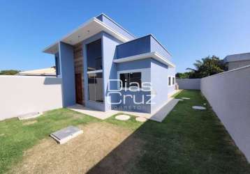 Casa com 3 dormitórios à venda, 71 m² por r$ 430.000,00 - enseada das gaivotas - rio das ostras/rj