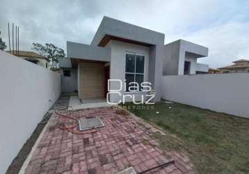 Casa com 2 dormitórios à venda, 60 m² por r$ 320.000,00 - jardim campomar - rio das ostras/rj