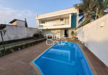 Casa com 4 dormitórios à venda, 218 m² por r$ 1.800.000,00 - recreio - rio das ostras/rj