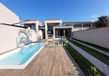 Casa com 3 dormitórios à venda, 110 m² por r$ 920.000,00 - bosque beira rio - rio das ostras/rj