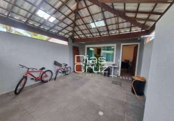 Casa com 3 dormitórios à venda, 100 m² por r$ 420.000,00 - jardim bela vista - rio das ostras/rj