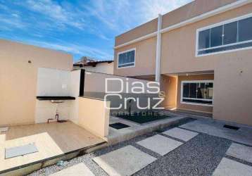 Casa com 4 dormitórios à venda, 130 m² por r$ 720.000,00 - recreio - rio das ostras/rj