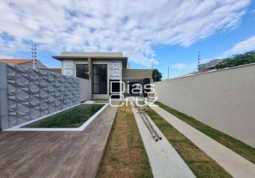 Casa com 3 dormitórios à venda, 105 m² por r$ 850.000,00 - ouro verde - rio das ostras/rj