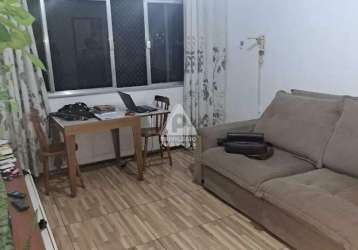 Vendo apartamento no maracanã 1 quarto frente, com dependencia completa, 49 m² - isento de iptu.