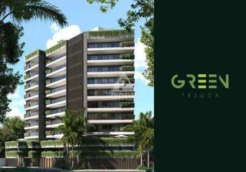 Lançamento green - concal, apartamentos de 3 e 4 quartos, suíte e vaga, mais infraestrutura a venda na tijuca