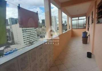 Apartamento à venda, 3 quartos, 1 suíte, centro - rio de janeiro/rj