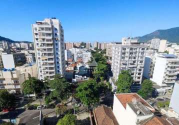 Excelente cobertura duplex com 144 m2 na rua josé vicente, grajaú, rio de janeiro