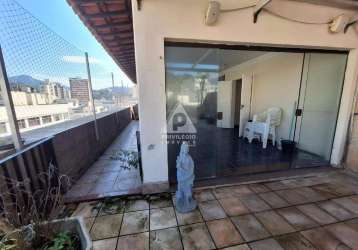 Cobertura duplex à venda no flamengo, 3 quartos, 1 vaga na escritura, 233 m².