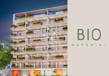 Lançamento residencial bio satamini, apartamentos de 2 e 3 quartos, com opção de suíte, vaga e lazer completo, na tijuca