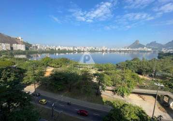 Apartamento à venda, 2 quartos, 3 suítes, 2 vagas, lagoa - rio de janeiro/rj