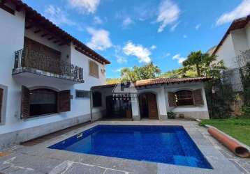 Casa à venda, 7 quartos, 2 suítes, 2 vagas, cosme velho - rio de janeiro/rj