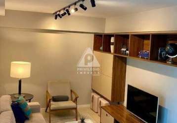 Apartamento à venda, 2 quartos, 1 suíte, 1 vaga, botafogo - rio de janeiro/rj