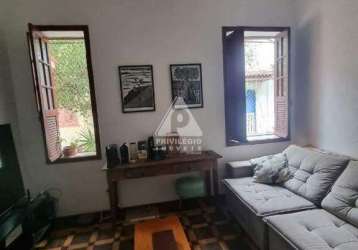 Casa de vila à venda, 4 quartos, 1 suíte, 1 vaga, botafogo - rio de janeiro/rj