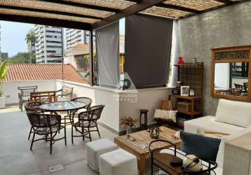 Casa triplex em botafogo, 5 qtos, 300m²