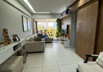 Apartamento 80 m2 3/4 sendo 1 suítes bosque patamares colina a