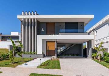 Casa em condomínio fechado com 4 quartos à venda na rua josé peressinoto, 10, alphaville dom pedro 2, campinas, 345 m2 por r$ 4.500.000