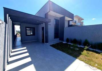 Casa para venda em fazenda rio grande, iguaçu, 3 dormitórios, 1 suíte, 2 banheiros, 2 vagas