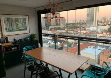 Apartamento com 1 quarto à venda na rua américo brasiliense, 2224, chácara santo antônio, são paulo por r$ 1.100.000