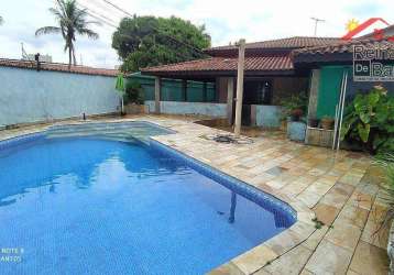 Casa com 4 dormitórios para alugar por r$ 5.900,00/mês - centro - itanhaém/sp