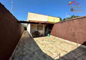 Casa com 2 dormitórios para alugar, 61 m² por r$ 1.500/mês - jardim guacyra - itanhaém/sp