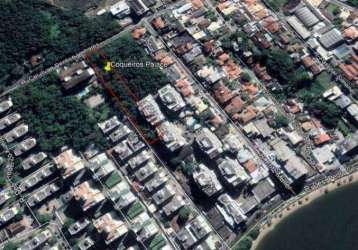 Terreno à venda, 4257 m² por r$ 8.000.000,00 - coqueiros - florianópolis/sc