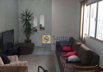 Casa com 3 dormitórios à venda, 180 m² por r$ 645.000,00 - vila sacadura cabral - santo andré/sp