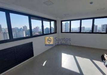 Sala para alugar, 37 m² - vila assunção - santo andré/sp