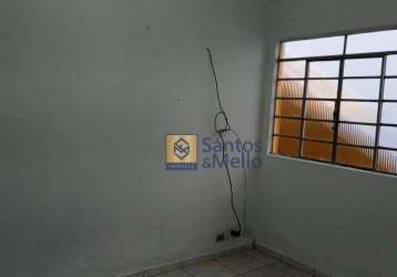 Casa com 2 dormitórios para alugar, 80 m² por r$ 1.525,00/mês - jardim ana maria - santo andré/sp