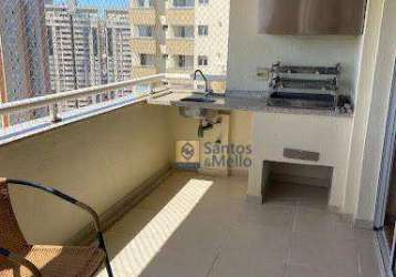 Apartamento com 3 dormitórios para alugar, 114 m² por r$ 5.660,00/mês - centro - santo andré/sp