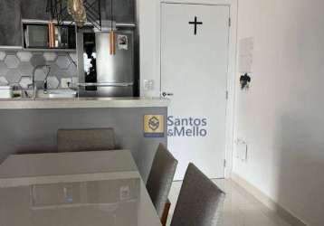 Apartamento com 2 dormitórios à venda, 56 m² por r$ 450.000,00 - vila floresta - santo andré/sp