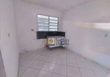 Casa com 1 dormitório para alugar, 90 m² por r$ 1.800,00/mês - jardim ana maria - santo andré/sp