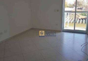 Apartamento com 2 dormitórios para alugar, 70 m² por r$ 2.250/mês - vila pires - santo andré/sp