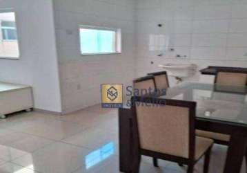 Apartamento com 2 dormitórios para alugar, 46 m² por r$ 2.004,78/mês - vila curuçá - santo andré/sp