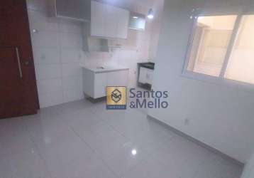 Apartamento com 2 dormitórios à venda, 43 m² por r$ 300.000,00 - parque novo oratório - santo andré/sp