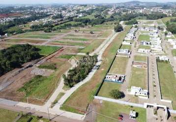 Terreno à venda na rua arnoldo alfredo scherer, 1000, conventos, lajeado, 311 m2 por r$ 118.518