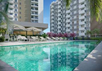 360 park view 37 a 46m2, 2 dorm com vaga e varanda