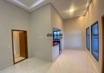 Casa com 3 dormitórios para alugar, 102 m² por r$ 4.877,63/mês - jardim park real - indaiatuba/sp