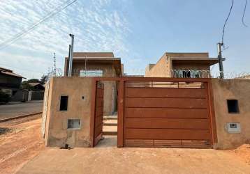 Casa para venda em campo grande, residencial ana maria do couto, 3 dormitórios, 1 suíte, 2 banheiros, 2 vagas