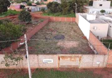 Terreno para venda em campo grande, moreninha