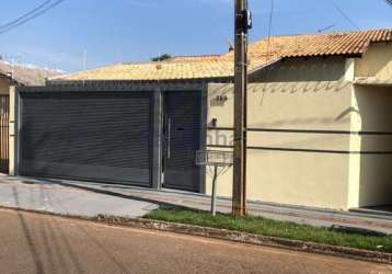 Casa para venda em campo grande, portal do panamá, 3 dormitórios, 1 suíte, 1 banheiro, 2 vagas