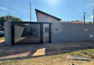 Casa para locação em campo grande, vila olinda, 3 dormitórios, 1 suíte, 2 banheiros, 2 vagas