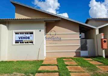 Casa em condomínio para venda em campo grande, jardim antáres, 2 dormitórios, 1 banheiro