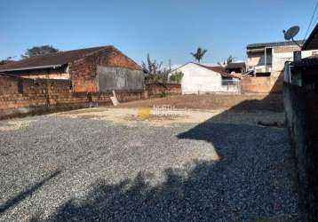 Terreno à venda na raul borges, 48, boa vista, joinville por r$ 450.000