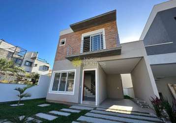 Casa com 3 suítes, à venda, 130 m² - santo antônio de lisboa - florianópolis/sc