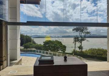 Casa com 4 dormitórios para alugar, 200 m² por r$ 8.358,00/dia - sambaqui - florianópolis/sc